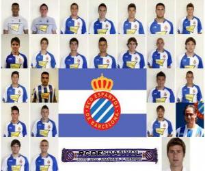 yapboz Takım RCD Espanyol 2010-11 ve